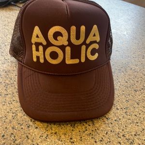 Aquaholic Trucker Hat